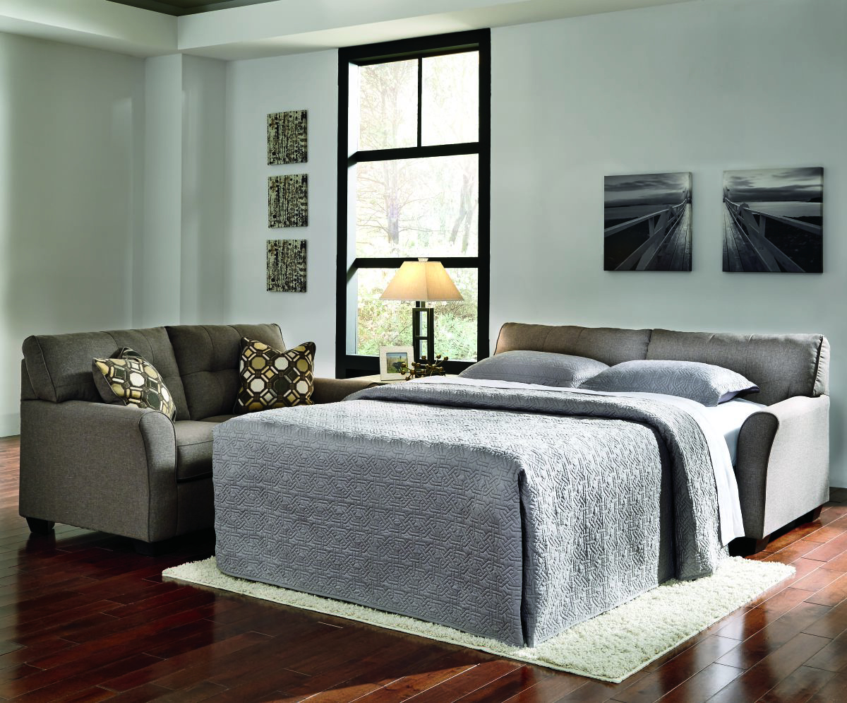 Tibbee Slate Full Sofa Sleeper Sofa Sleepers Furniture Deals Online