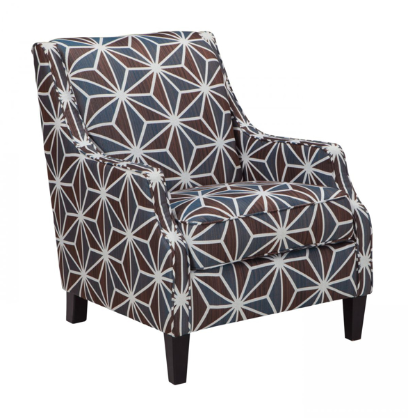 Brise Chestnut Accent Chair - Chairs