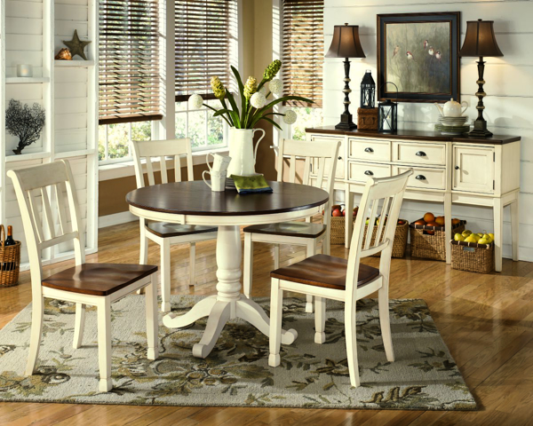 Picture of Whitesburg 5-Piece Round Dining Set