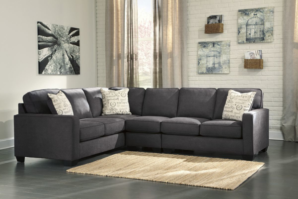 Picture of Alenya Charcoal 3-Piece Left Arm Facing Sectional
