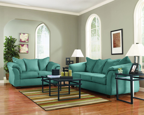 Picture of Darcy Sky 2-Piece Living Room Set