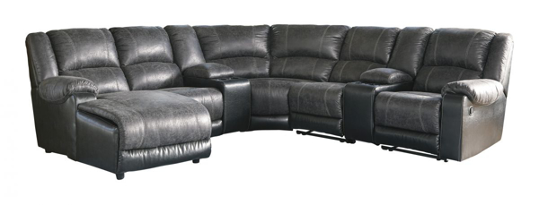 Picture of Nantahala Slate 7 Piece Left Arm Facing Sectional