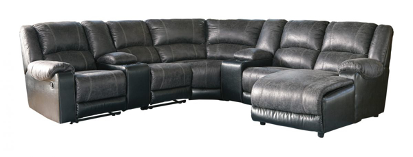 Picture of Nantahala Slate 7 Piece Right Arm Facing Sectional