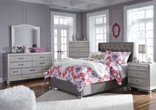 Picture of Coralayne Youth Full Upholstered Bedroom Set