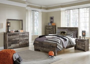 Picture of Derekson 6-Piece Full Panel Bedroom Set