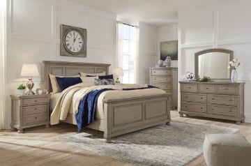 Picture of Lettner 6-Piece King Panel Bedroom Set
