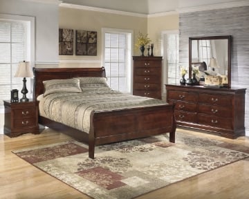 Picture of Alisdair 6-Piece Queen Sleigh Bedroom Set