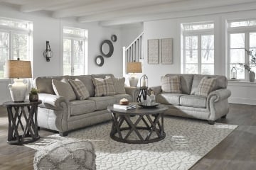 Picture of Olsberg Steel 2-Piece Living Room Set