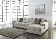 Picture of Ardsley Pewter 2-Piece Right Arm Facing Sectional