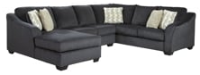 Picture of Eltmann Slate 3-Piece Left Arm Facing Sectional