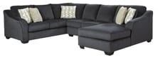 Picture of Eltmann Slate 3-Piece Right Arm Facing Sectional