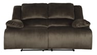 Picture of Clonmel Chocolate Reclining Loveseat