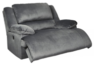 Picture of Clonmel Charcoal Zero Wall Wide Seat Recliner