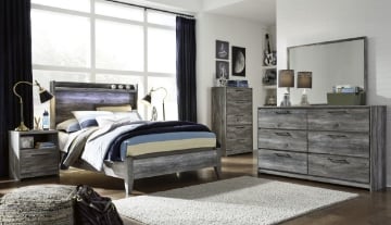 Picture of Baystorm 6-Piece Full Panel Bedroom Set