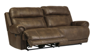 Picture of Austere Brown Reclining Sofa