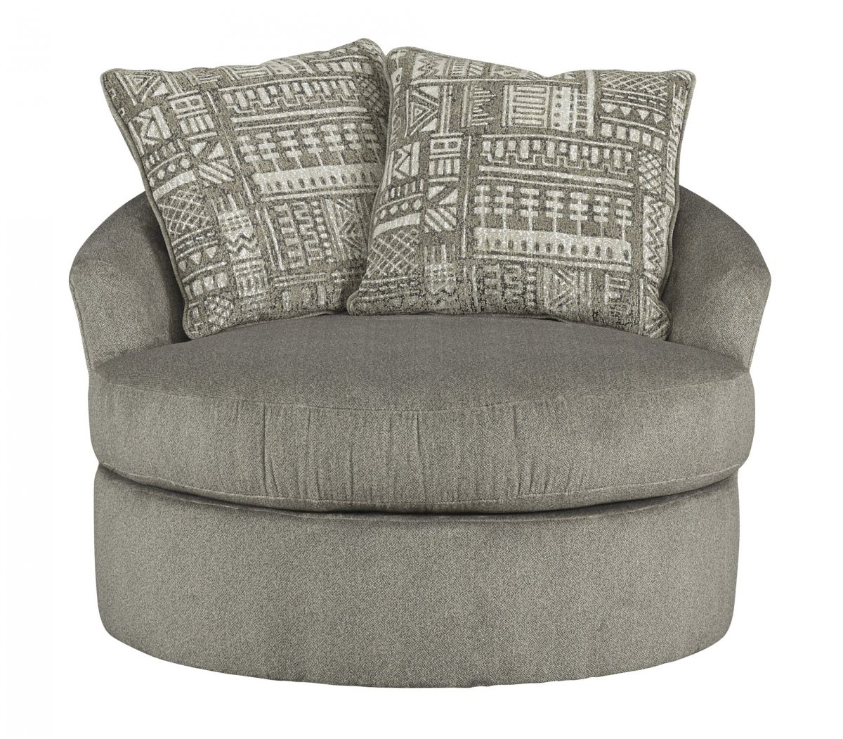 Soletren Ash Swivel Accent Chair - Chairs | Furniture Deals Online