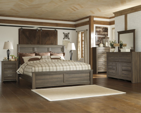 Picture of Juararo 6-Piece King Panel Bedroom Set