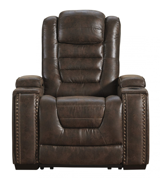 the ultimate game day recliner with refrigerator the ultimate game day recliner with refrigerator