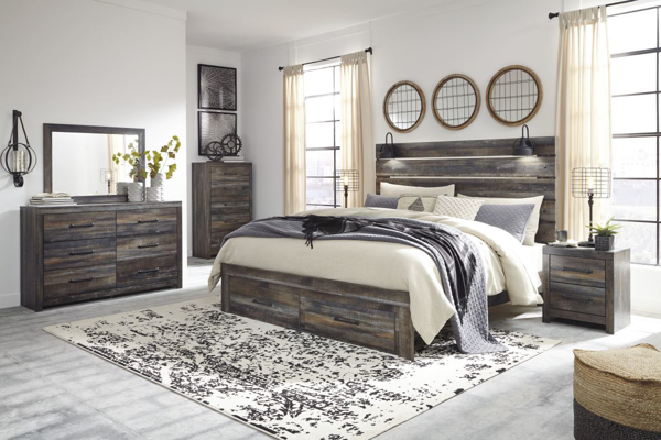 Picture of Drystan 6-Piece King Storage Bedroom Set