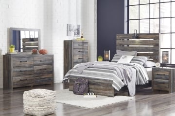 Picture of Drystan 6-Piece Full Panel Bedroom Set