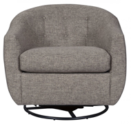 Picture of Upshur Taupe Swivel Glider Accent Chair