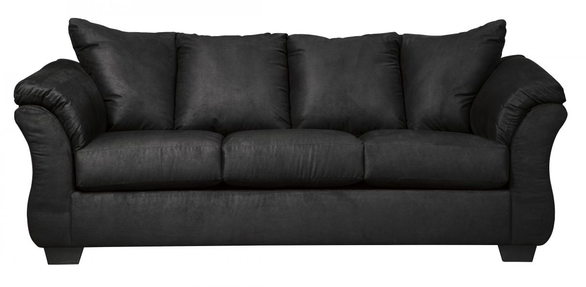 0013488 Darcy Black Full Sofa Sleeper 