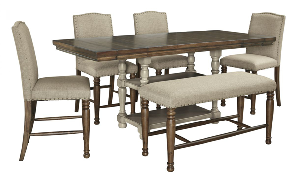 Picture of Lettner 6-Piece Counter Height Dining Set