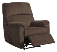 Picture of Nerviano Chocolate Zero Wall Recliner