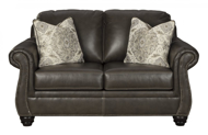 Picture of Lawthorn Leather Loveseat