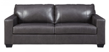 Picture of Morelos Leather Gray Sofa