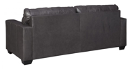 Picture of Morelos Leather Gray Sofa