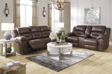Picture of Stoneland Chocolate Power 2-Piece Living Room Set
