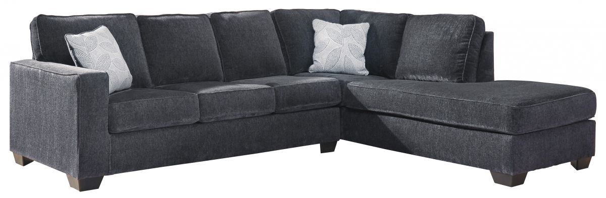 Altari Slate 2-Piece Right Arm Facing Sleeper Sectional