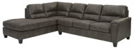 Picture of Navi Smoke 2-Piece Left Arm Facing Sleeper Sectional