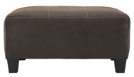 Picture of Navi Chestnut Oversized Accent Ottoman