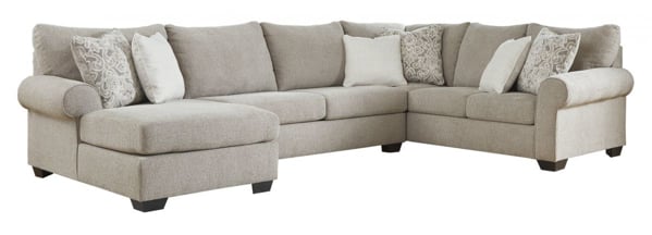 Picture of Baranello Stone 3-Piece Left Arm Facing Sectional