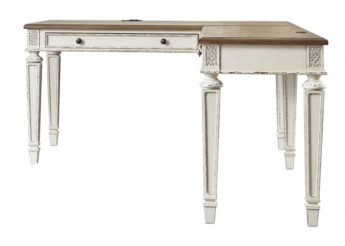 Realyn Desk & Return Desks Furniture Deals Online