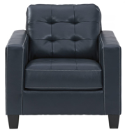 Picture of Altonbury Blue Leather Chair