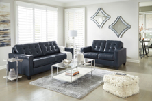 Picture of Altonbury Blue 2-Piece Leather Living Room Set