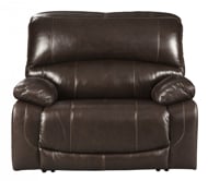 Picture of Hallstrung Chocolate Leather Power Recliner