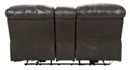 Picture of Hallstrung Gray Leather Power Reclinig Loveseat