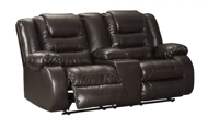 Picture of Vacherie Chocolate Reclining Loveseat