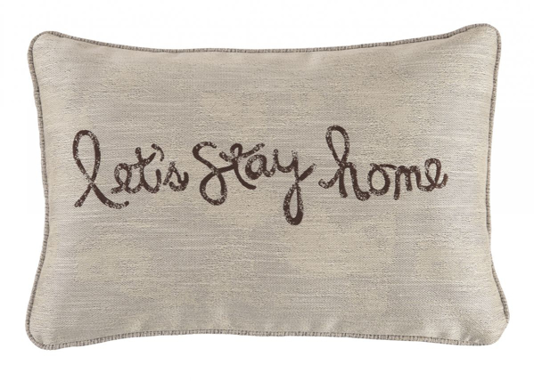 Picture of Lets Stay Home Accent Pillow