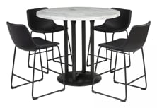 Picture of Centiar 5-Piece Counter Height Dining Room Set