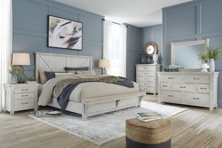 Picture of Brashland 6-Piece Upholstered Bedroom Set