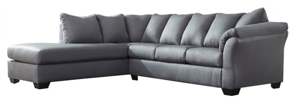 Picture of Darcy Steel 2-Piece Left Arm Facing Sectional