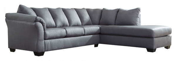 Picture of Darcy Steel 2-Piece Right Arm Facing Sectional