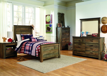 Picture of Trinell 6-Piece Youth Panel Bedroom