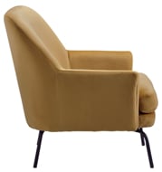 Picture of Dericka Gold Accent Chair