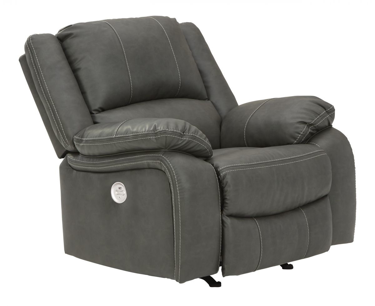 Calderwell Gray Power Rocker Recliner Recliners Furniture Deals Online